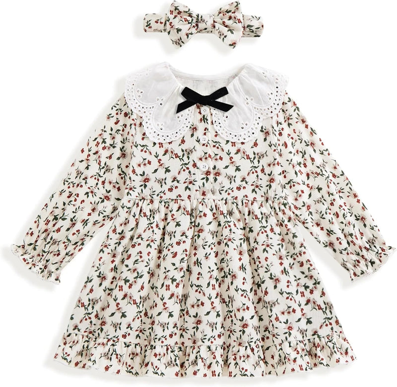 Toddler Girls Long Sleeve Princess Dress